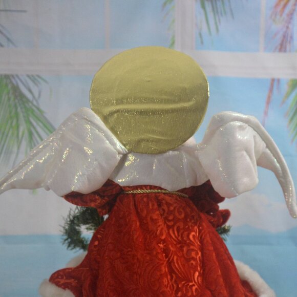 Vintage Christmas Angel Tree Topper or Angel Decor 26" Tall - Picture 8 of 11